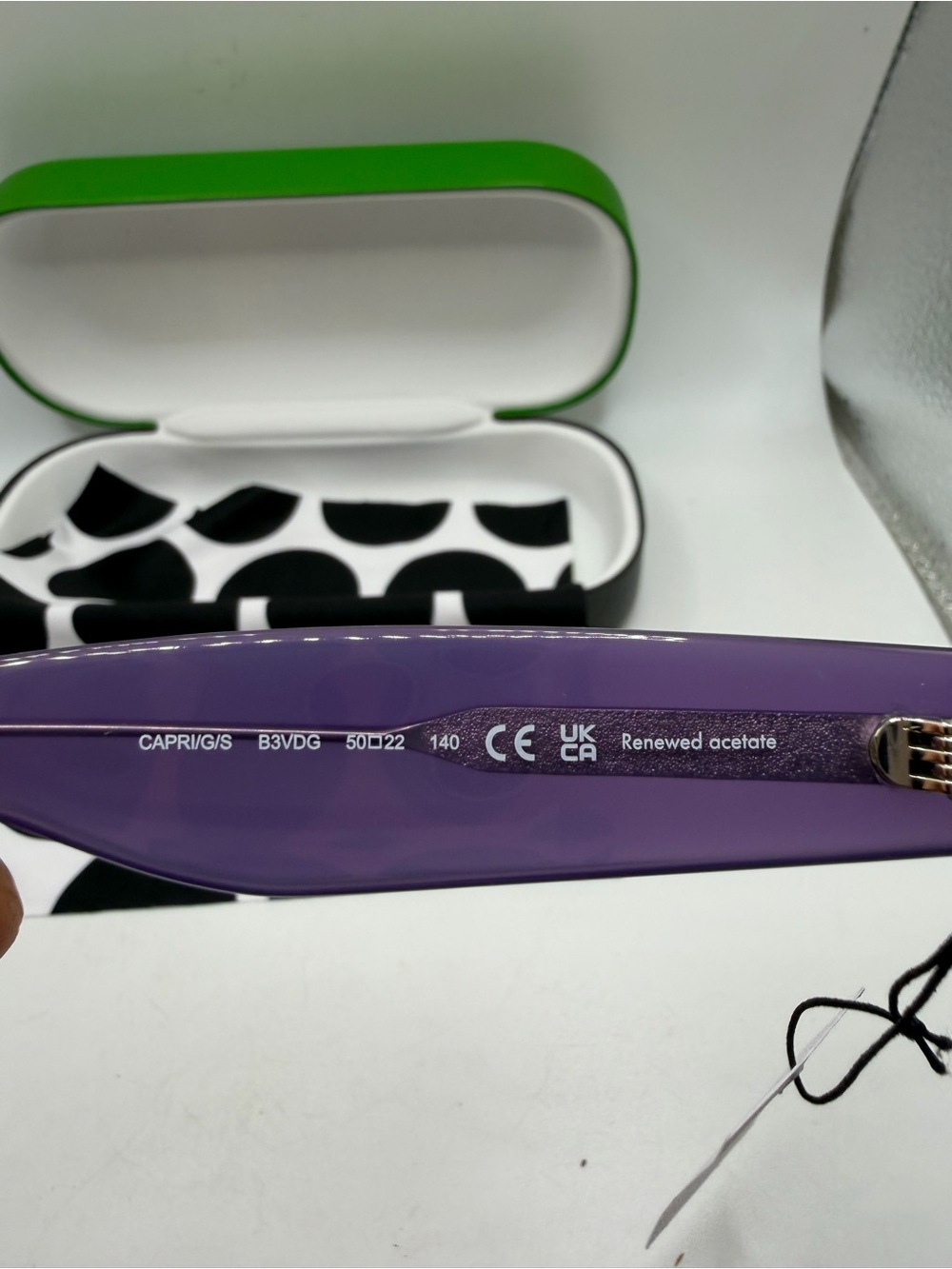 kate spade Lavender/Purple Cat-Eye Sunglasses - Picture 10 of 10